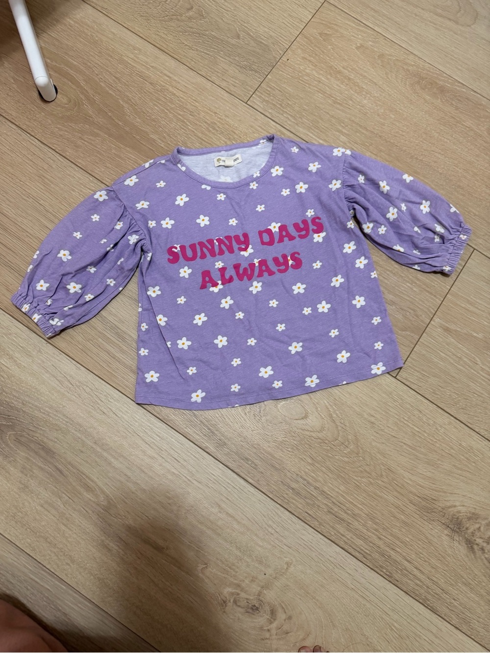 Tucker + Tate Lavender Daisy 'Sunny Days Always' Long Sleeve Tee